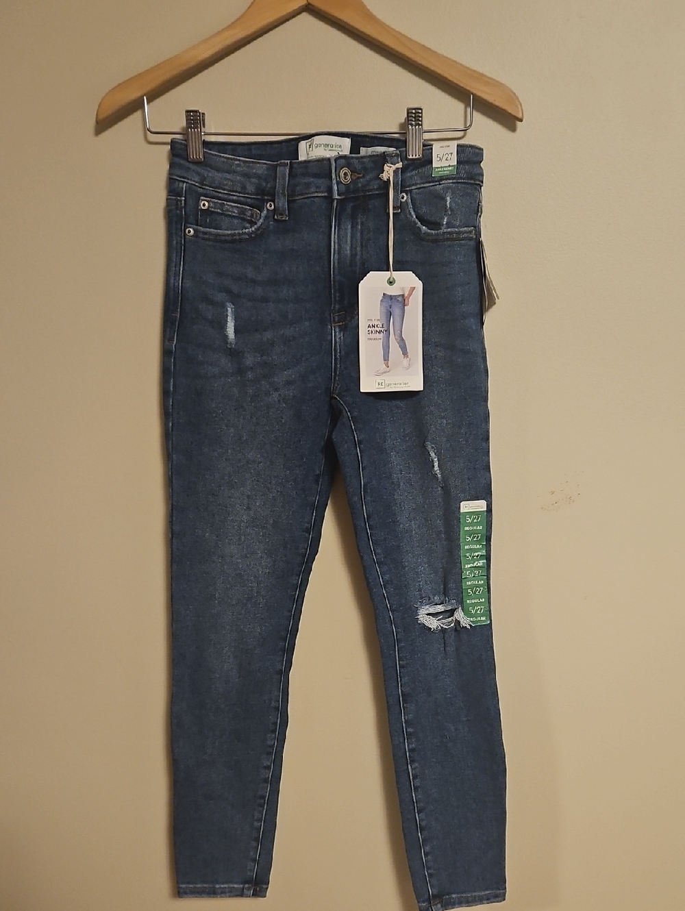 Celebrity Pink Dark Blue Skinny Jeans